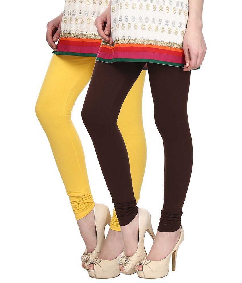 yellow leggings with pockets