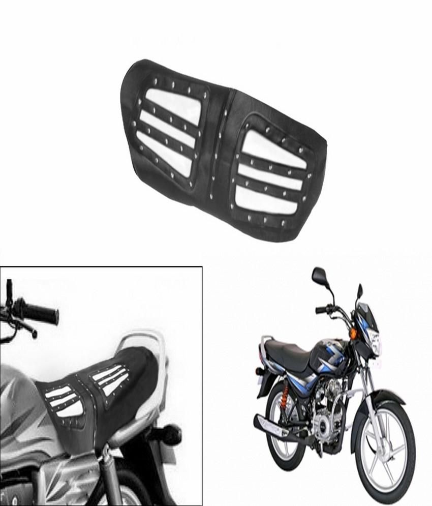 Speedwav Br Leatherette Bike Seat Cover Black White Bajaj Ct 100 Buy Speedwav Br Leatherette Bike Seat Cover Black White Bajaj Ct 100 Online At Low Price In India On Snapdeal