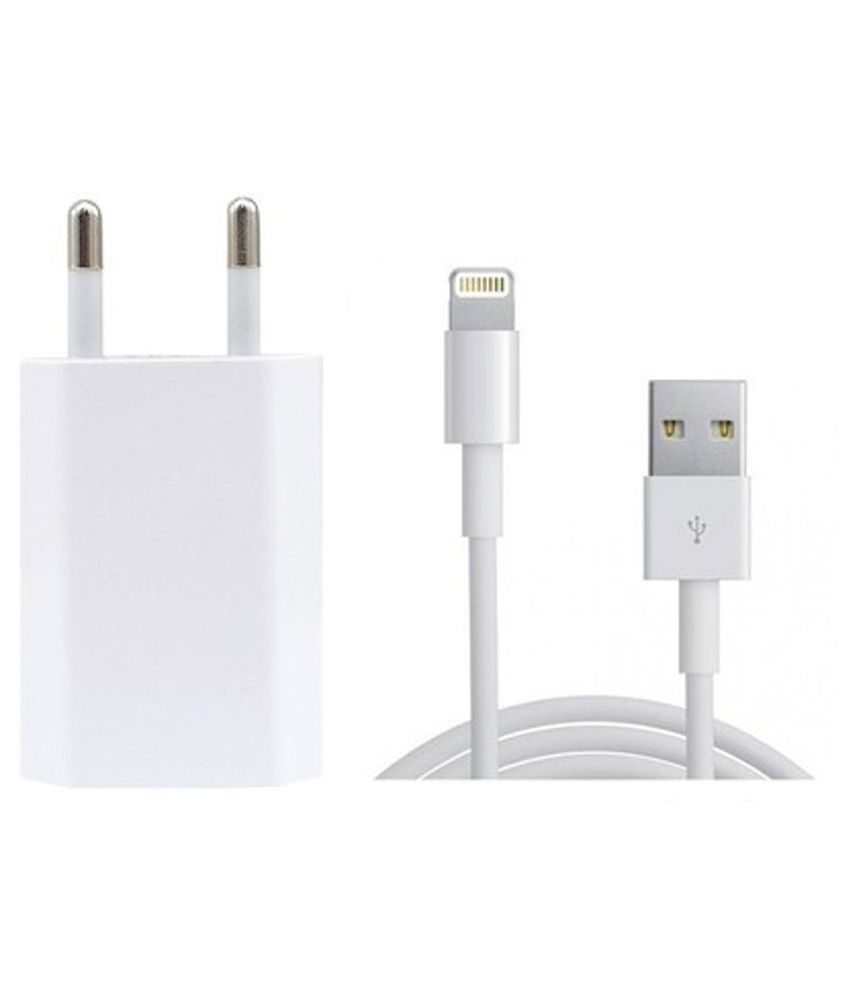     			Apple USB Charger For Apple iPhone 6 Plus - White