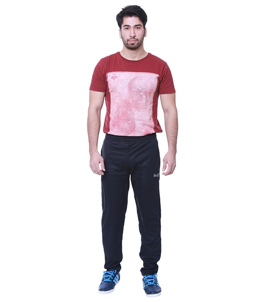 men's polyester sports track pants