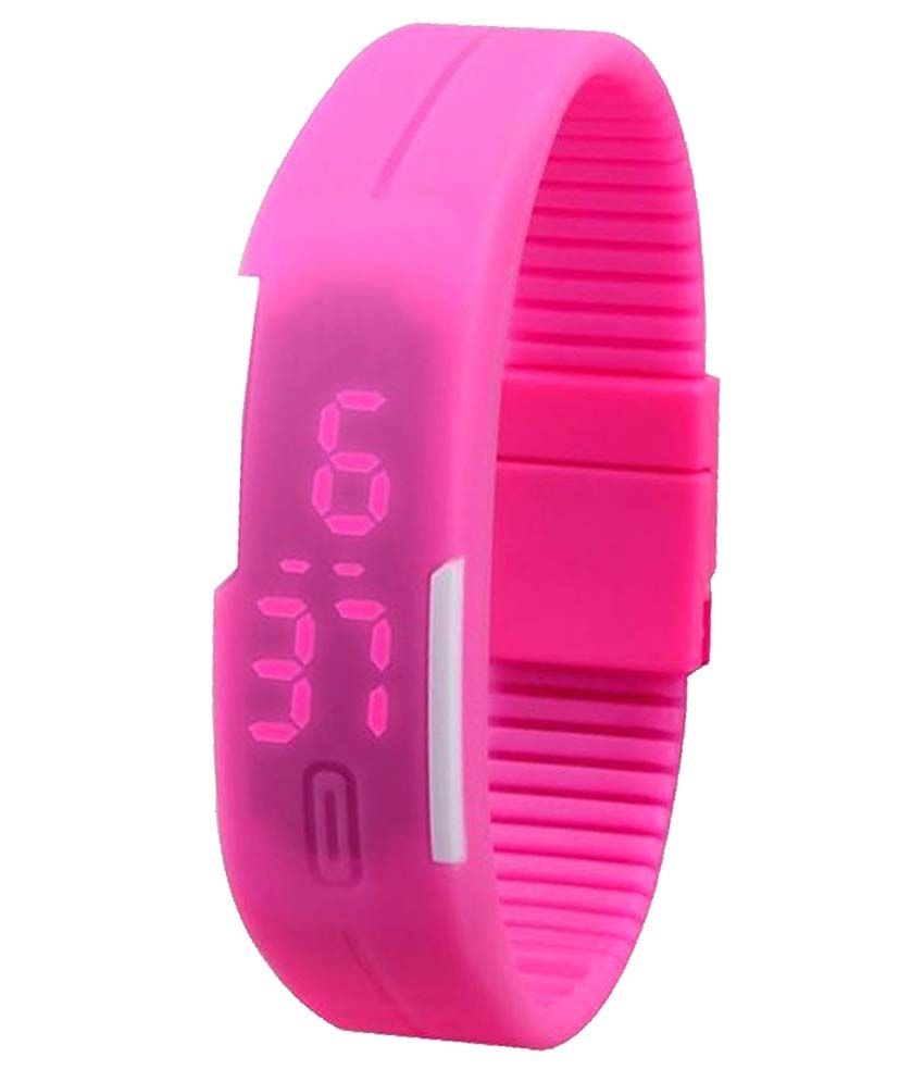 pappi boss led band watch