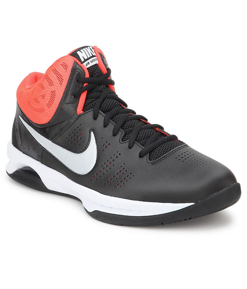Nike Air Visi Pro Vi Black Sport Shoes 