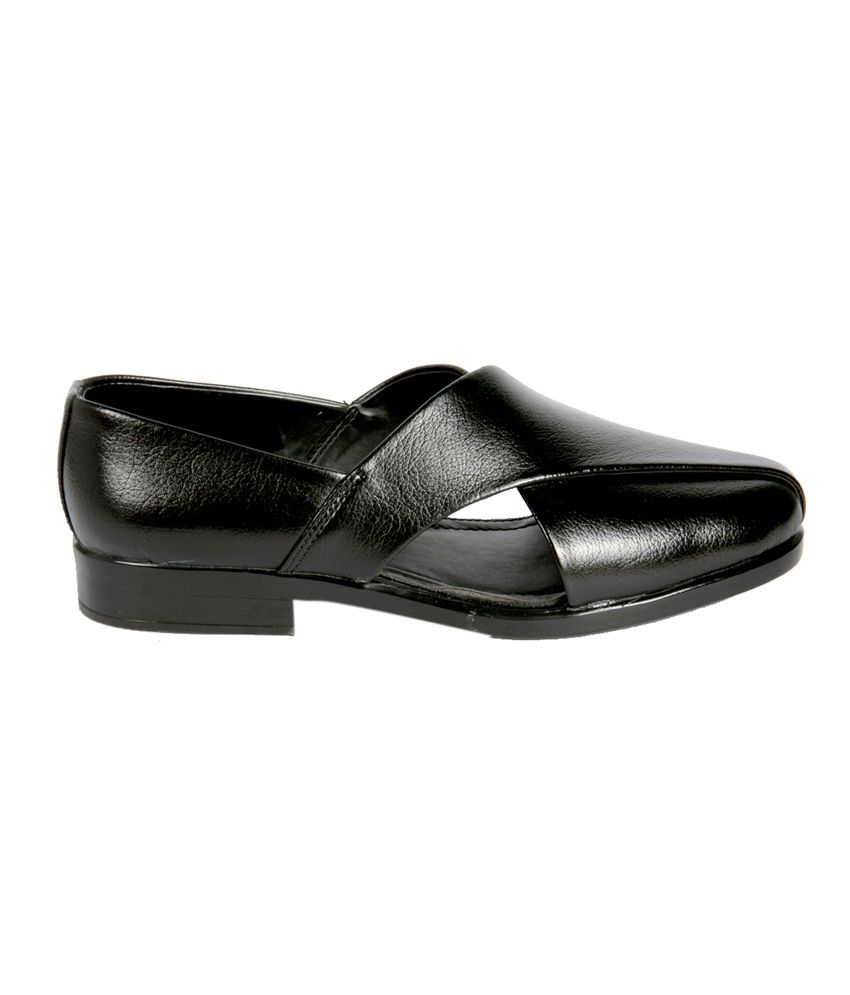 Panahi Black Ethnic Shoes - Buy Panahi 