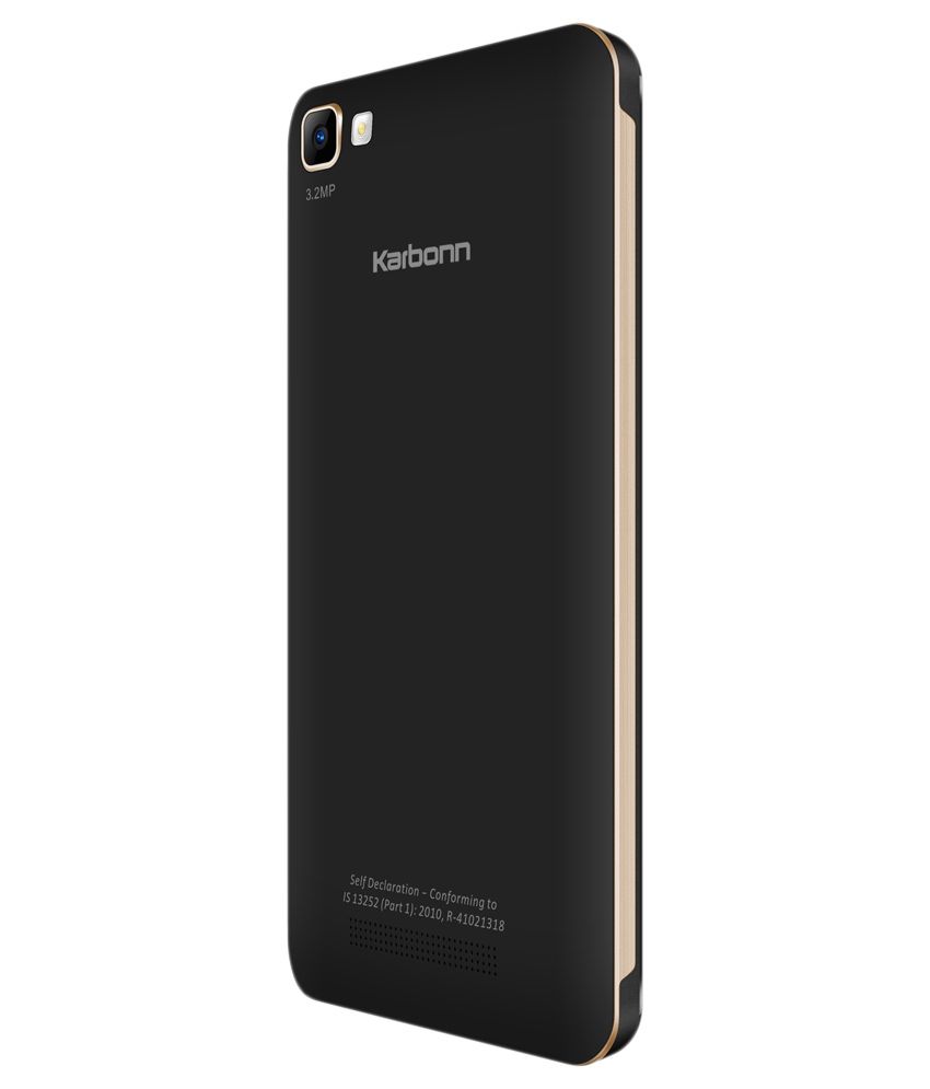 Phone New Karbonn Android Phone karbonn k9 smart 512 mb ram 8gb black gold buy gold