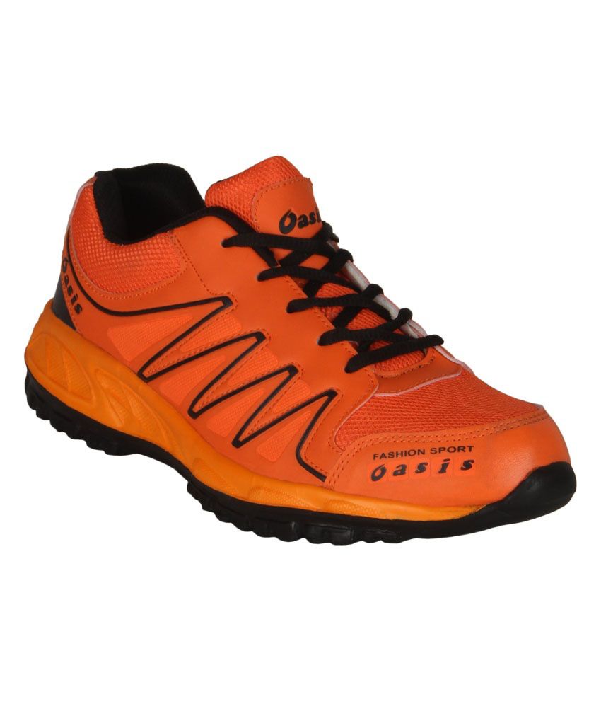 Oasis 605 Orange Sports Shoes - Buy 