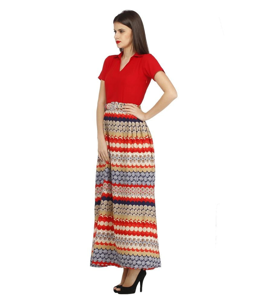 polyester maxi