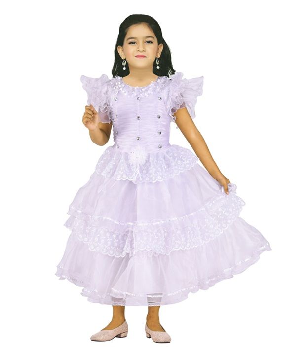 angel frock white