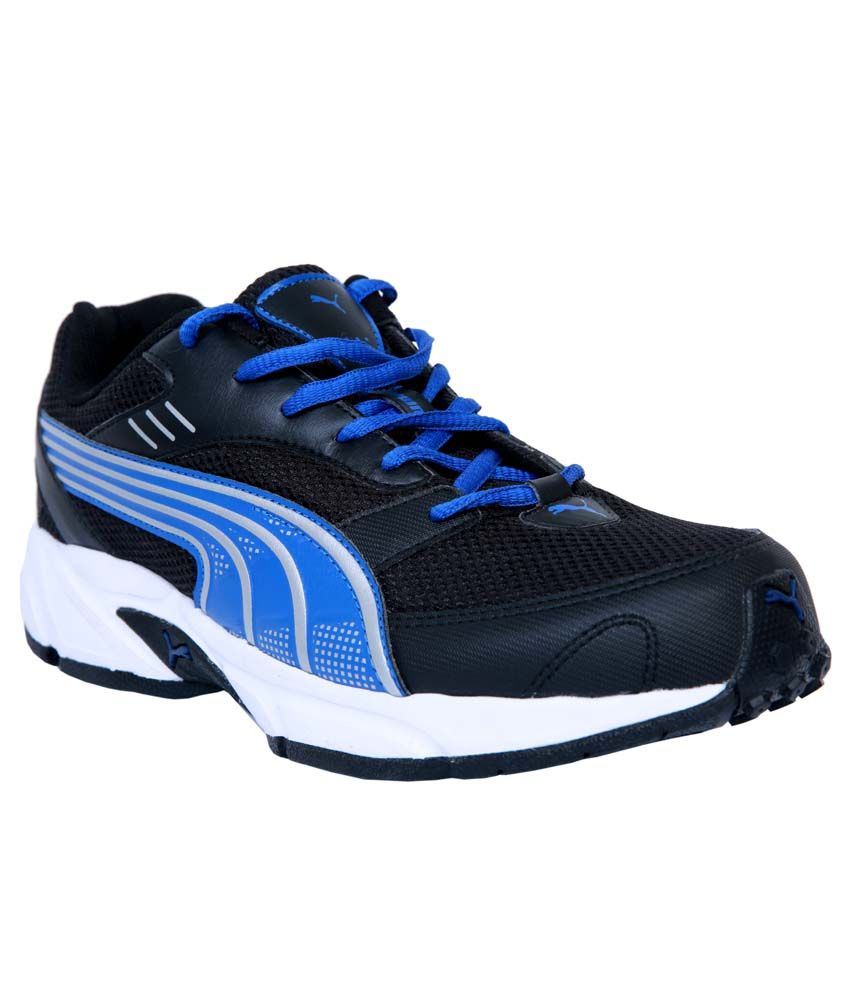 puma black shoes without laces