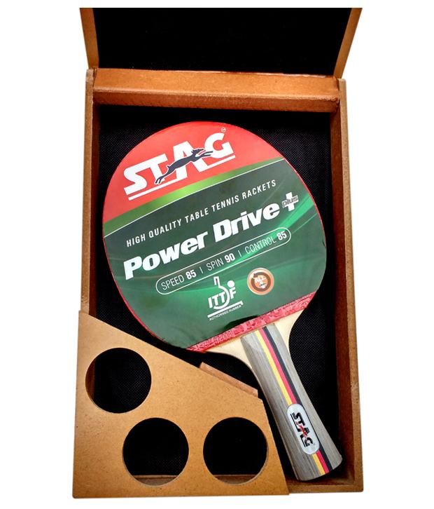 Stag Power Drive With Case Table Tennis Racket Buy Online at Best