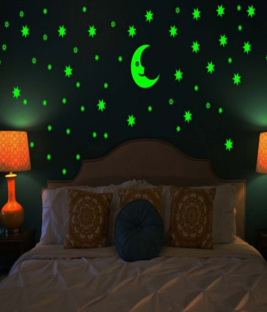 Wow Interiors And Decors Ceiling Glowing Star Wall Sticker Wow Interiors And Decors Ceiling Glowing Star Wall Sticker