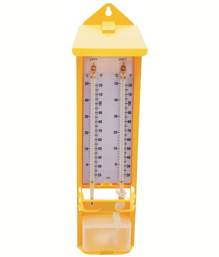     			Zeal P2505 Yellow Wet and Dry Bulb Hygrometer