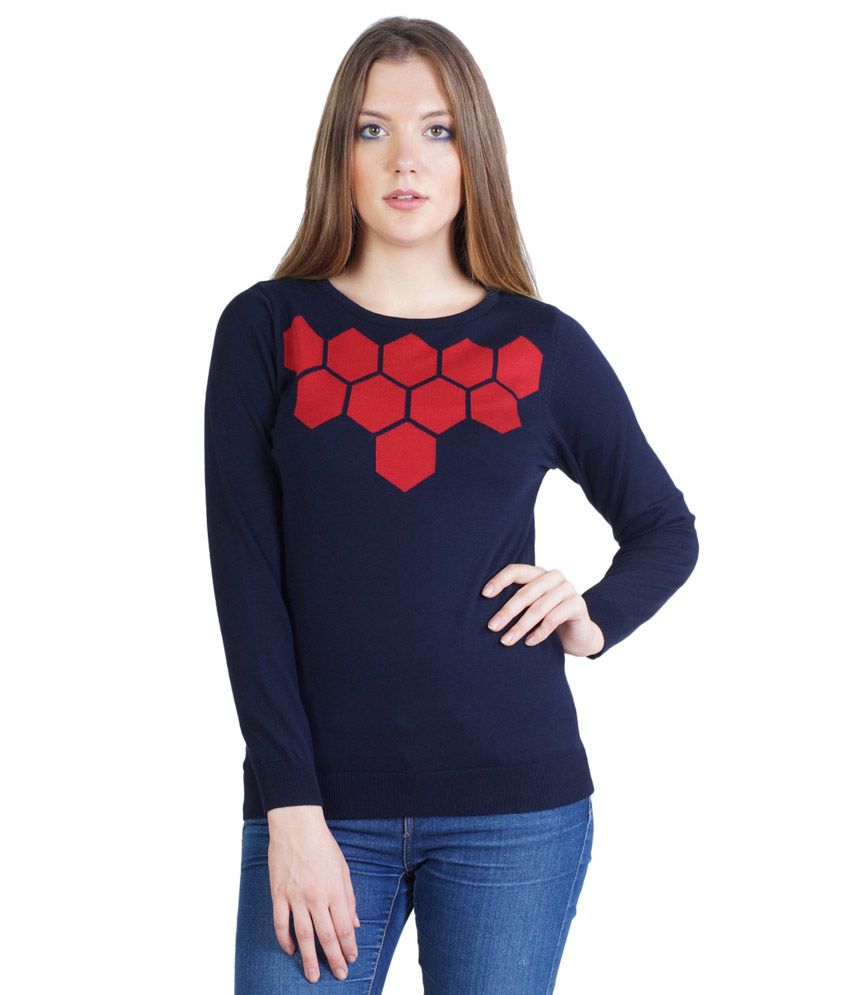 Buy Kalt Navy Cotton Pullovers Online at Best Prices in India - Snapdeal