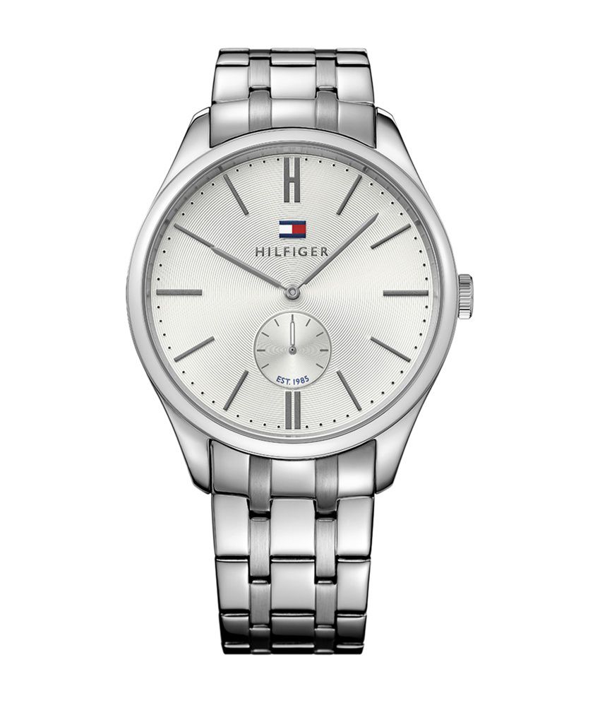 Tommy Hilfiger Silver Dial Analog Men's Watch Snapdeal price. Watches ...