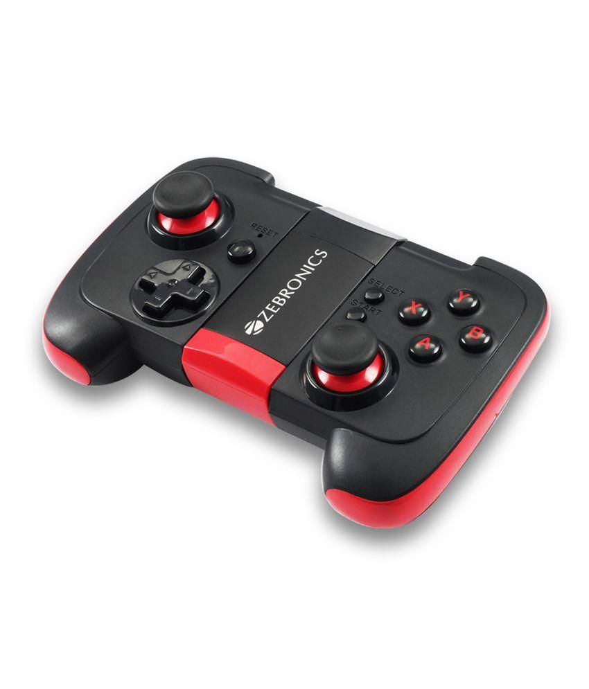  Buy Zebronics Black Wireless Bluetooth Gaming Console - 75WG Online at 