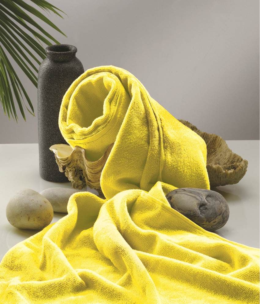 Raymond Home Single Cotton Bath Towel Yellow Buy Raymond Home