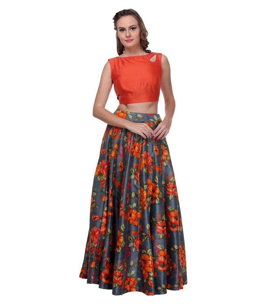 cotton silk lehenga online
