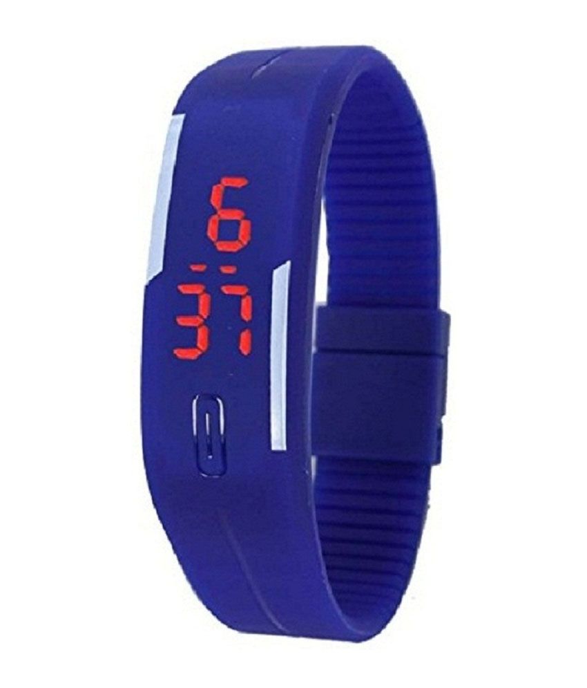 pappi boss led band watch