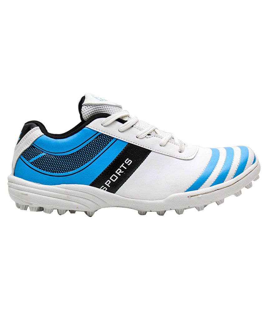 Zigaro White Cricket Sports Shoes - Buy 