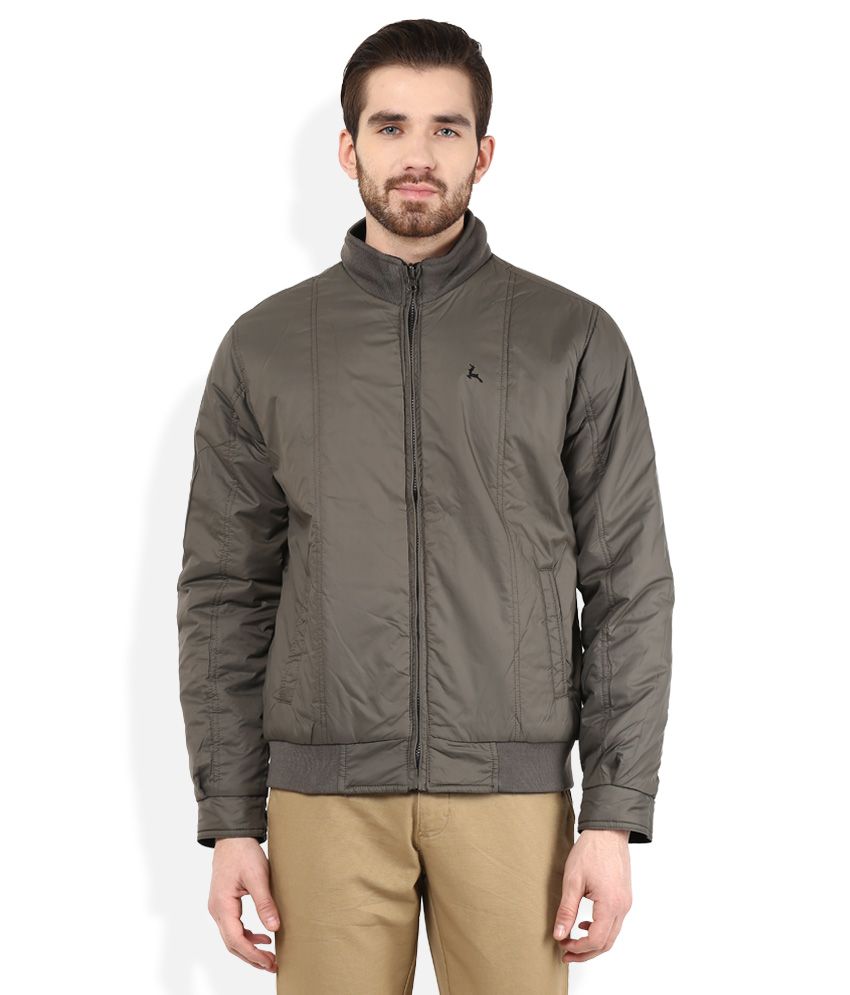 Parx Black Solid Reversible Jacket 