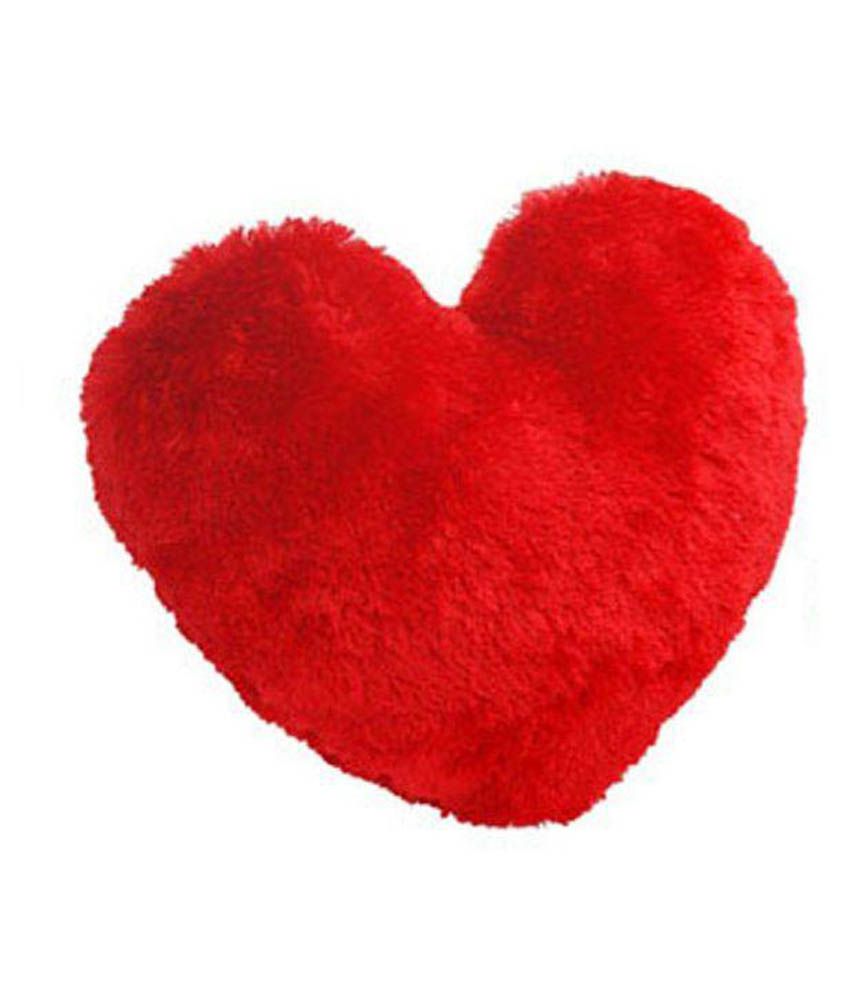 Red Heart Fleece Love Me Red Heart Small Pillow Cebu Buy Soft Toys Red ...