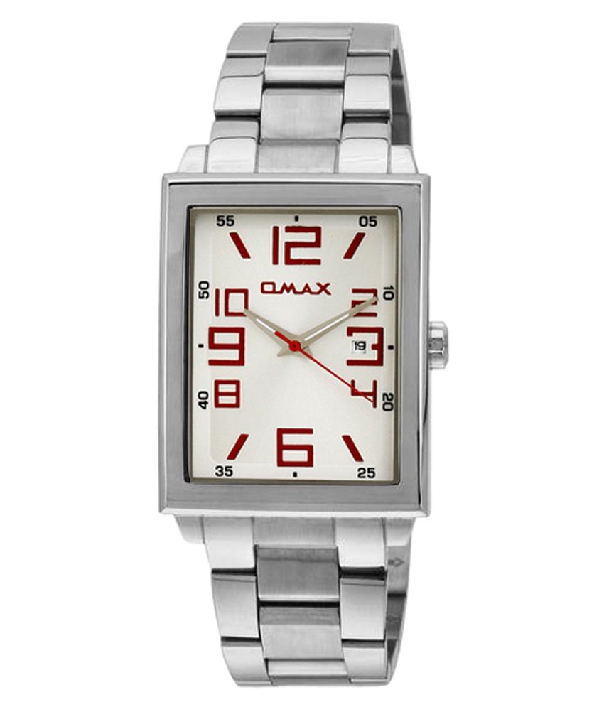 omax stainless steel watch price