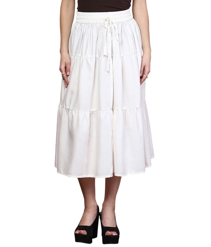 white cotton midi