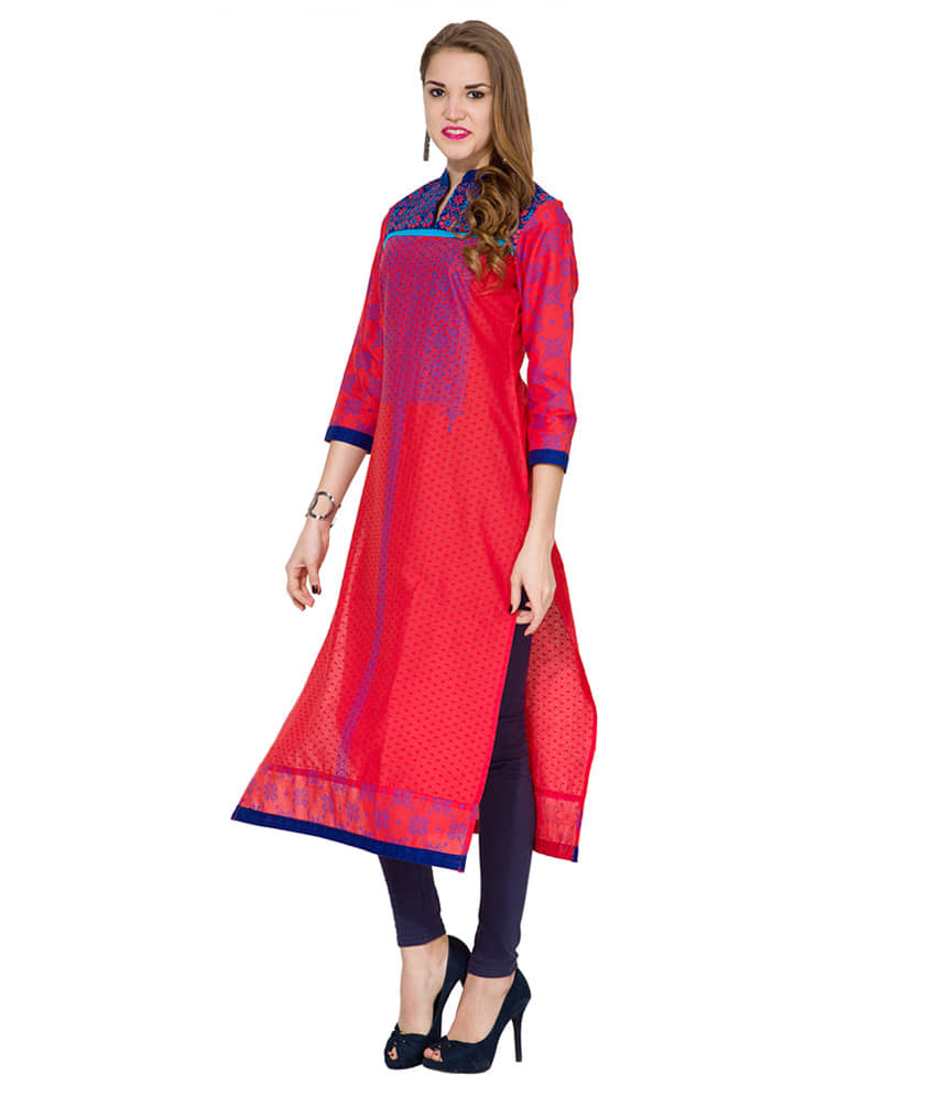 chinese style kurta