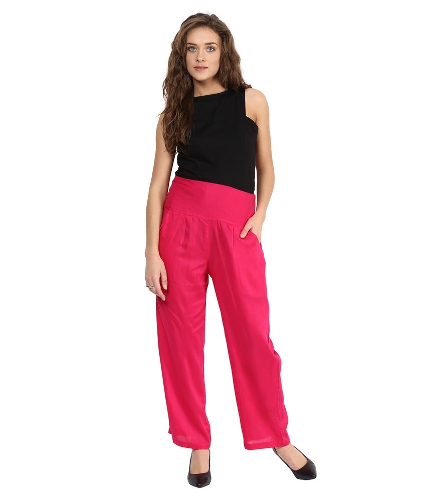 rayon trousers for ladies
