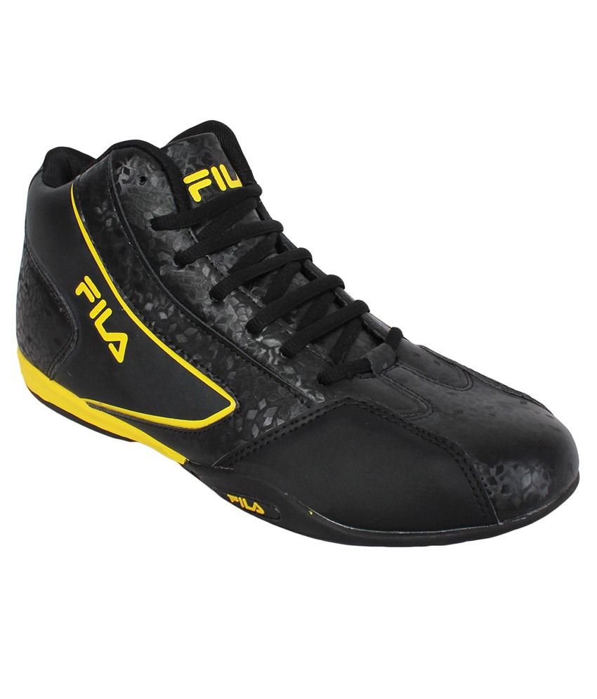 fila black lifestyle shoes