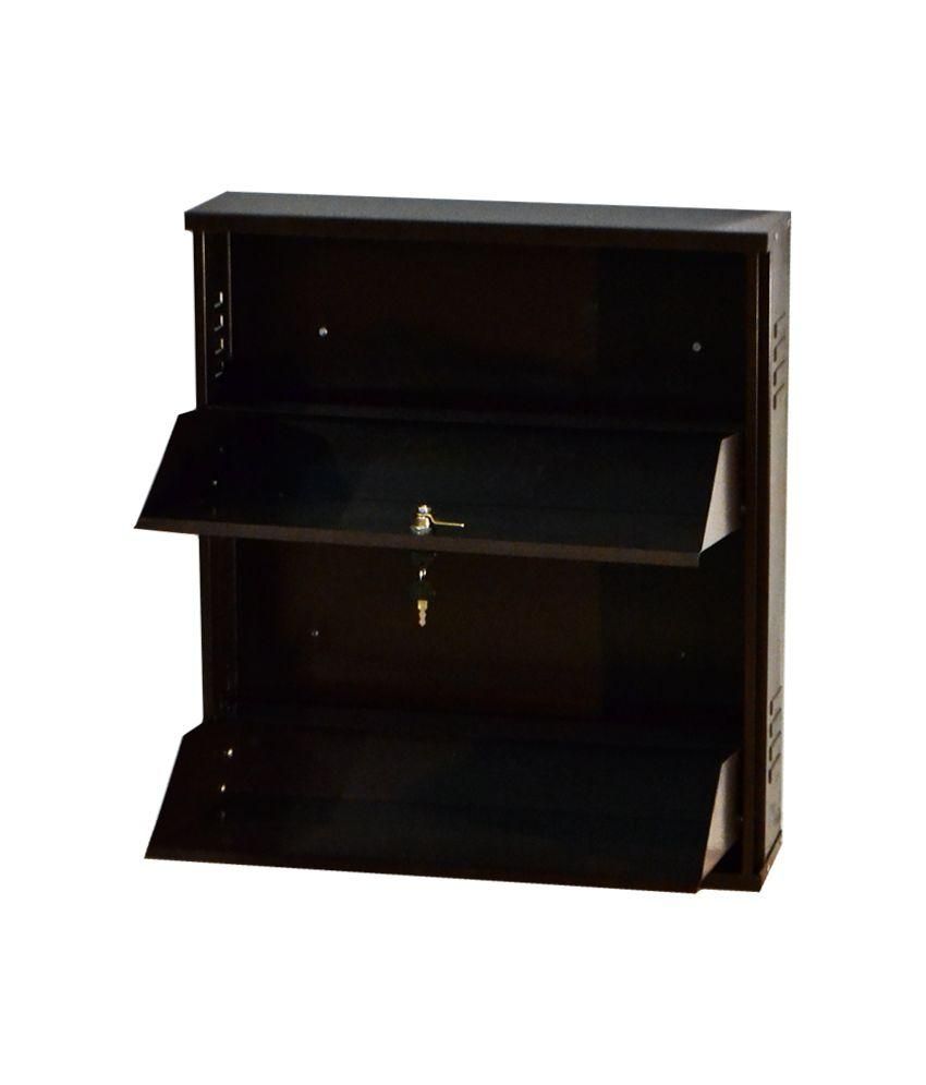 Delite Kom Powder Coated 2 Door 24 Inch Steel Shoe Rack Black Buy Delite Kom Powder Coated 2 Door 24 Inch Steel Shoe Rack Black Online At Best Prices In India On Snapdeal