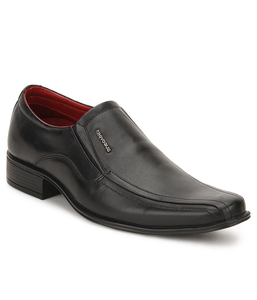 Provogue Black Formal Shoes Price in India Buy Provogue