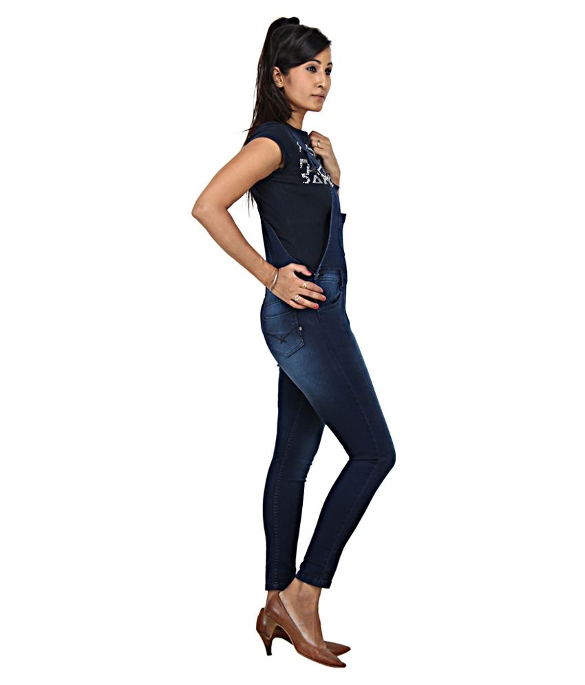 Fck3 Blue Denim Jumpsuits Buy Fck3 Blue Denim Jumpsuits Online at