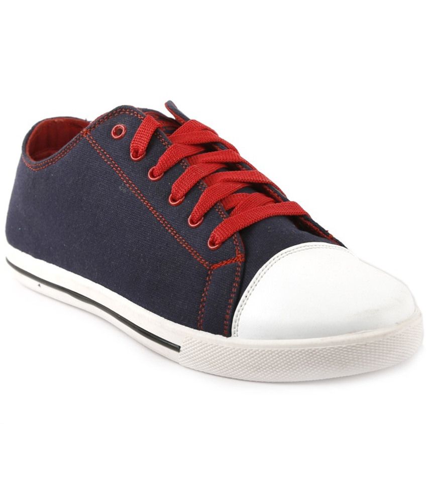 navy blue casual shoes mens