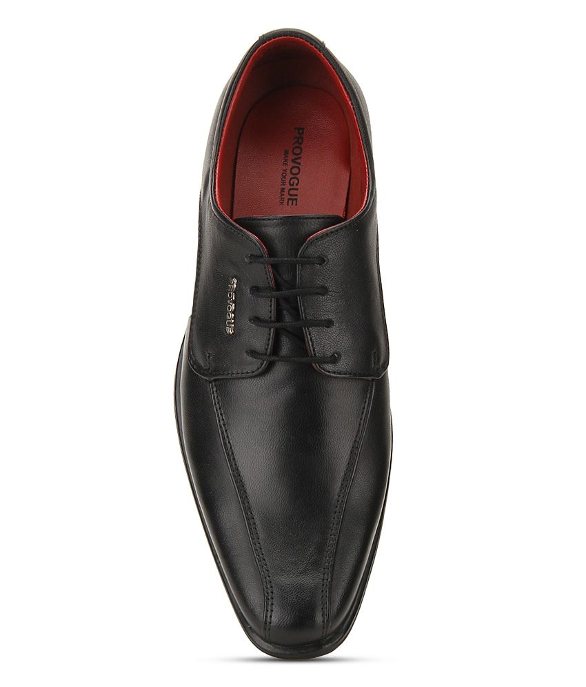 Provogue Black Formal Shoes Price in India Buy Provogue Black Formal