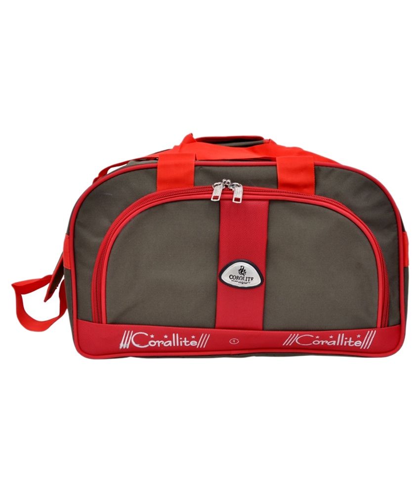 Priority Brown Duffle Bag Buy Priority Brown Duffle Bag Online at Low