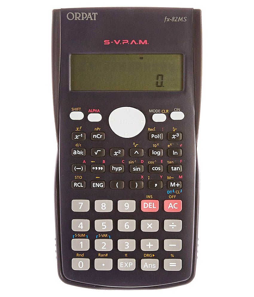 Orpat Fx 82ms Scientific Calculator available at SnapDeal for Rs.386