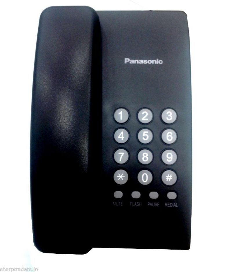 Buy Panasonic Kx ts400sx Corded Landline Phone  Black 