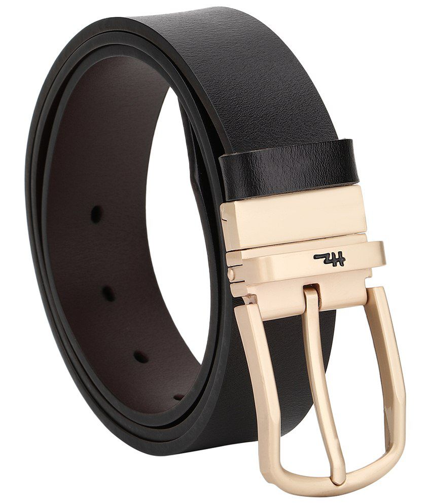 Jsj Black Leather Belt For Men: Buy Online at Low Price in India - Snapdeal