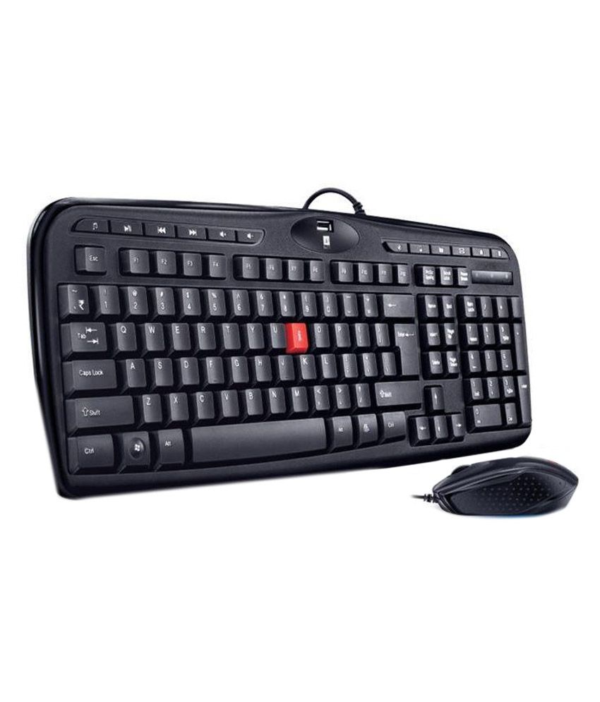     			iBall Wintop Deskset V2.0 USB Keyboard & Mouse Combo With Wire