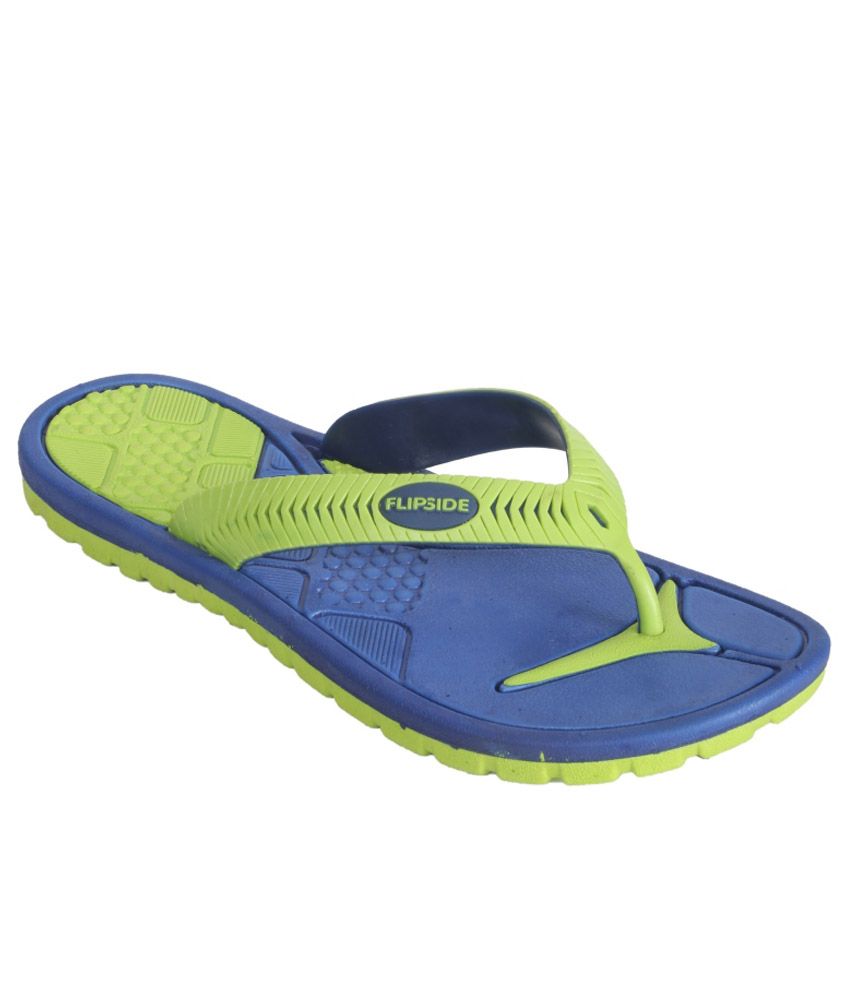 green platform flipflops