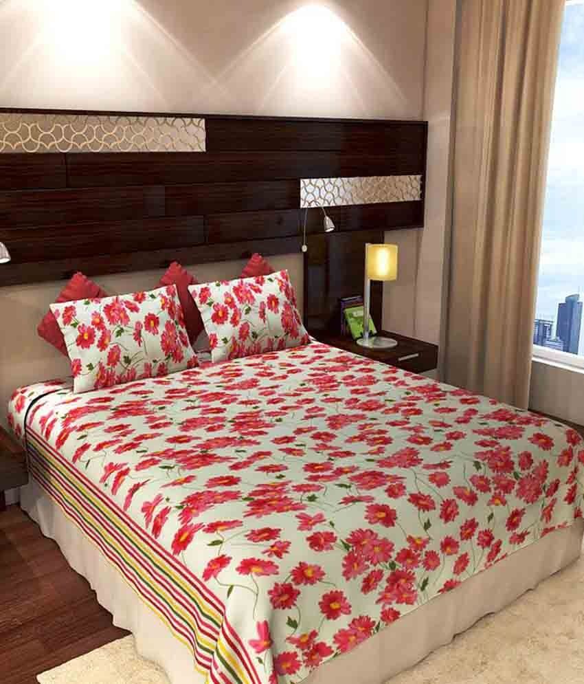 Canadian Icon Multicolour Cotton Bed Sheet Buy Canadian Icon