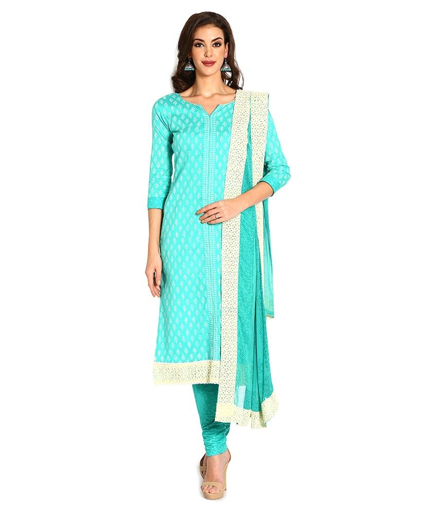 soch unstitched dress material