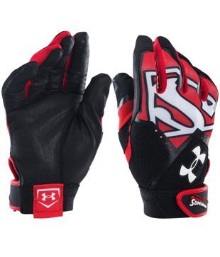 under armour youth superman football gloves