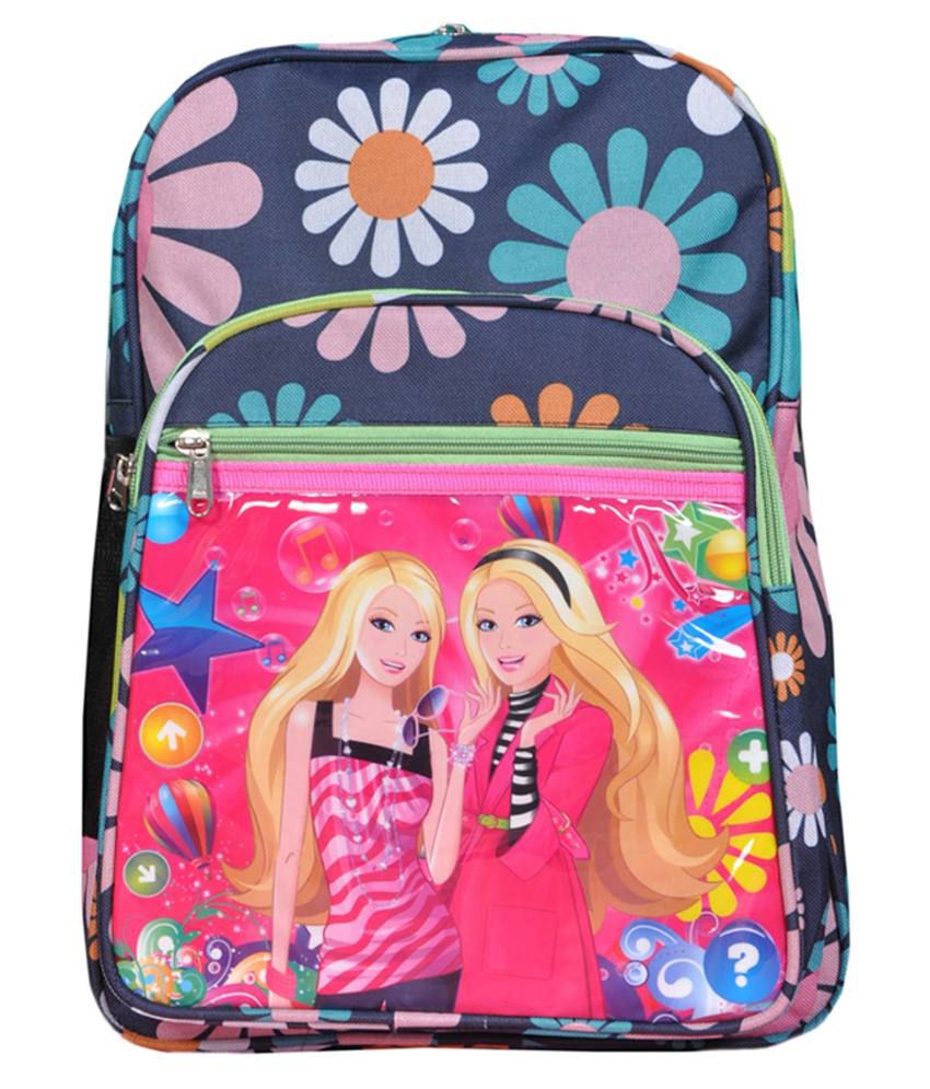 D Lal Bags Zone Multicolour Barbie School Bag For Kids Snapdeal price ...