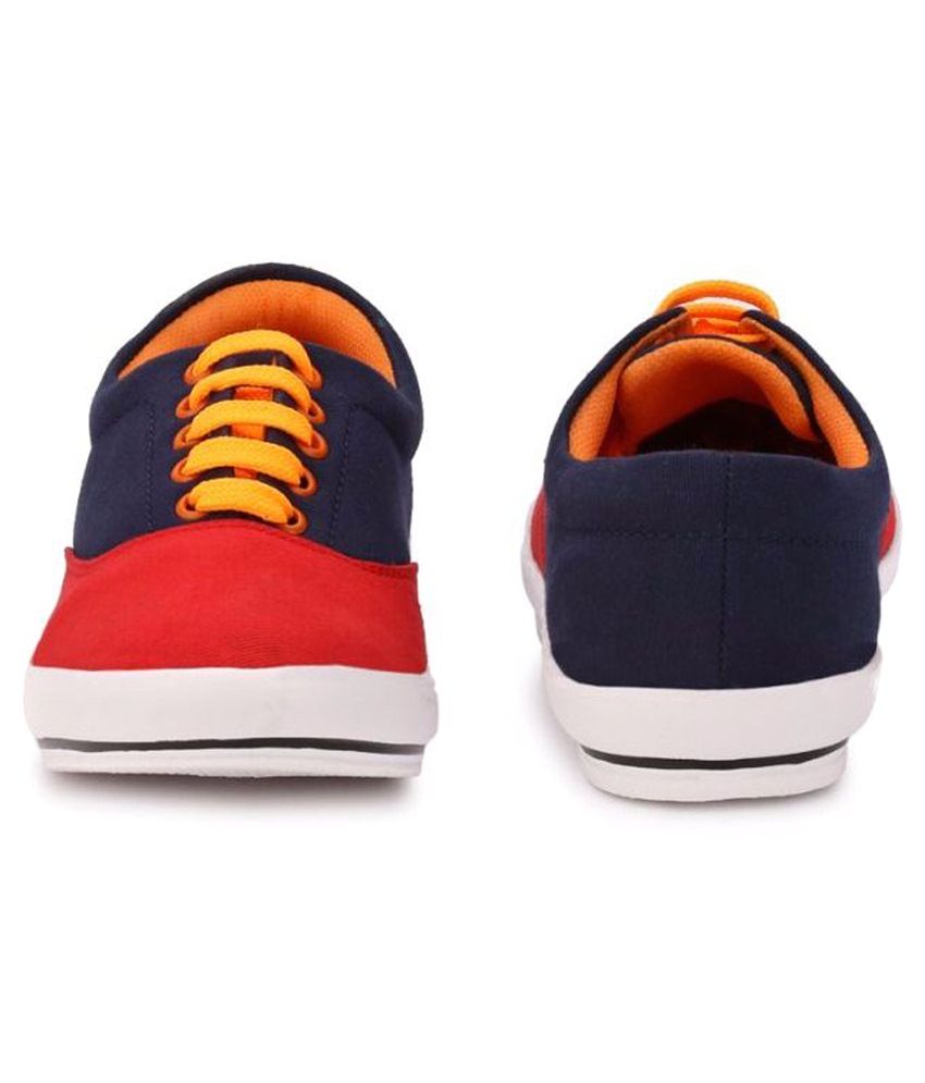menfolks red sneaker shoes buy menfolks red sneaker