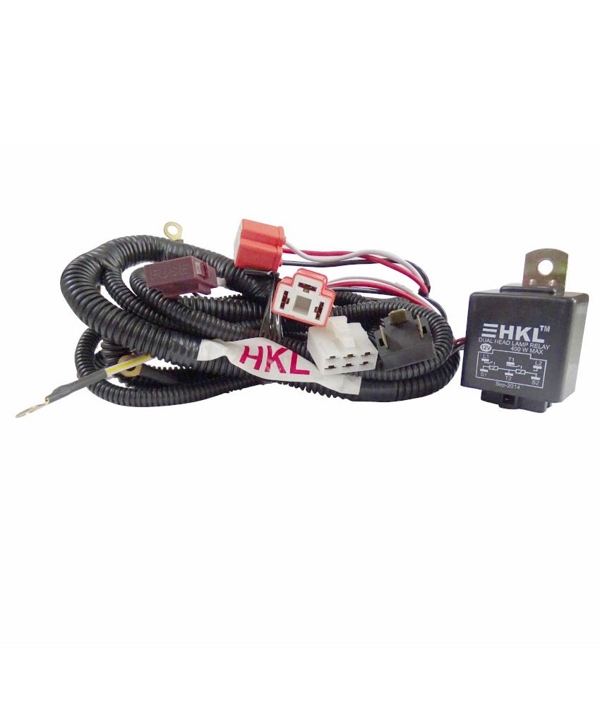 Hkl H4 Dual Headlamp Relay Kit For Honda Amaze: Buy Hkl H4 Dual ...