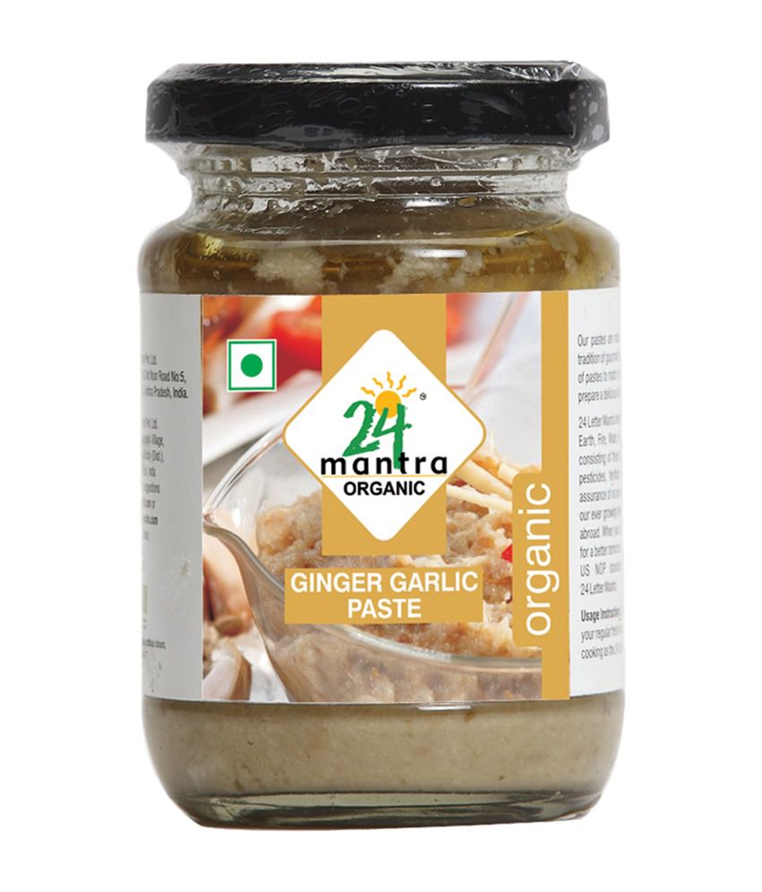 24 Mantra Ginger Garlic Paste (140 Gms): Buy 24 Mantra ...