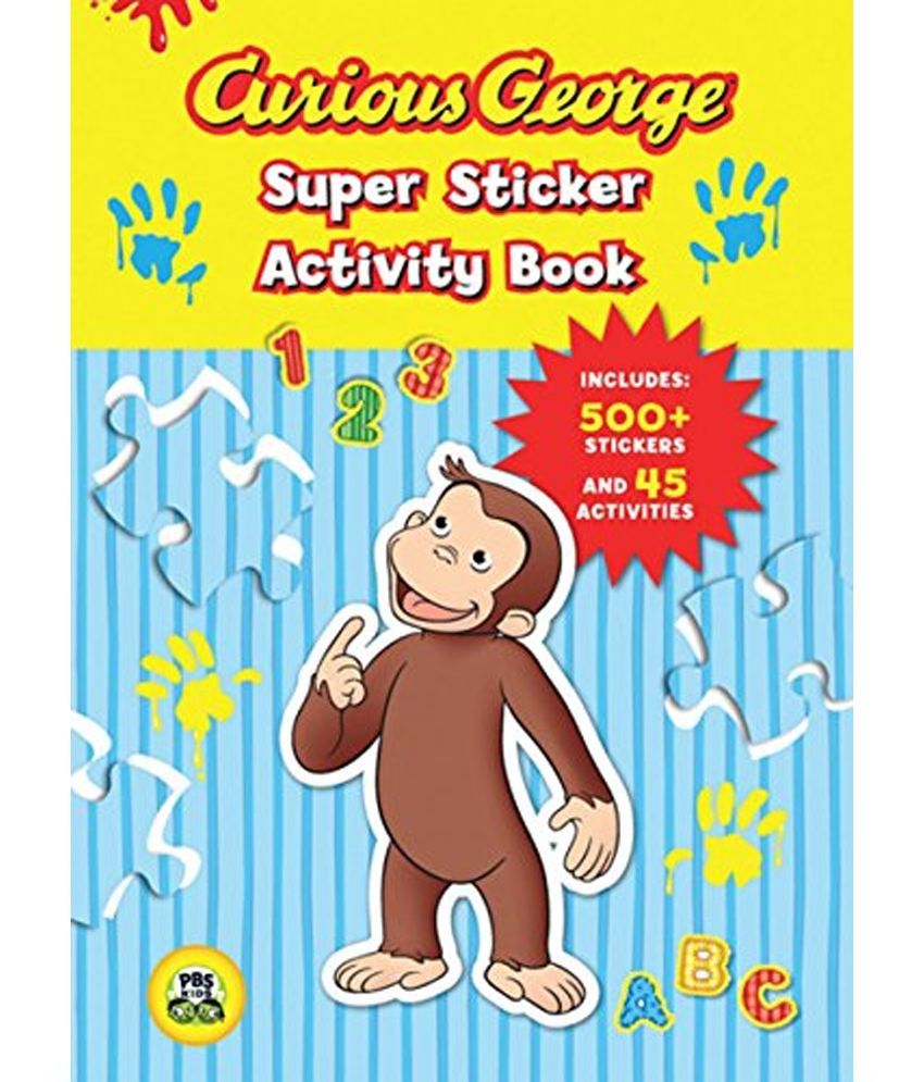Curious George Super Sticker Activity Book Buy Curious George Super 