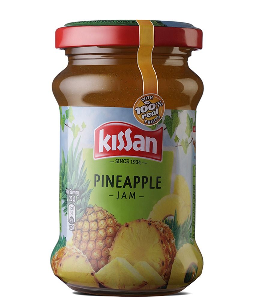 Kissan Pineapple Jam Jar 200 g Buy Kissan Pineapple Jam Jar 200 g at