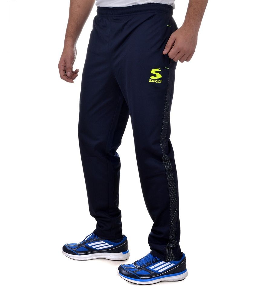 navy blue polyester pants